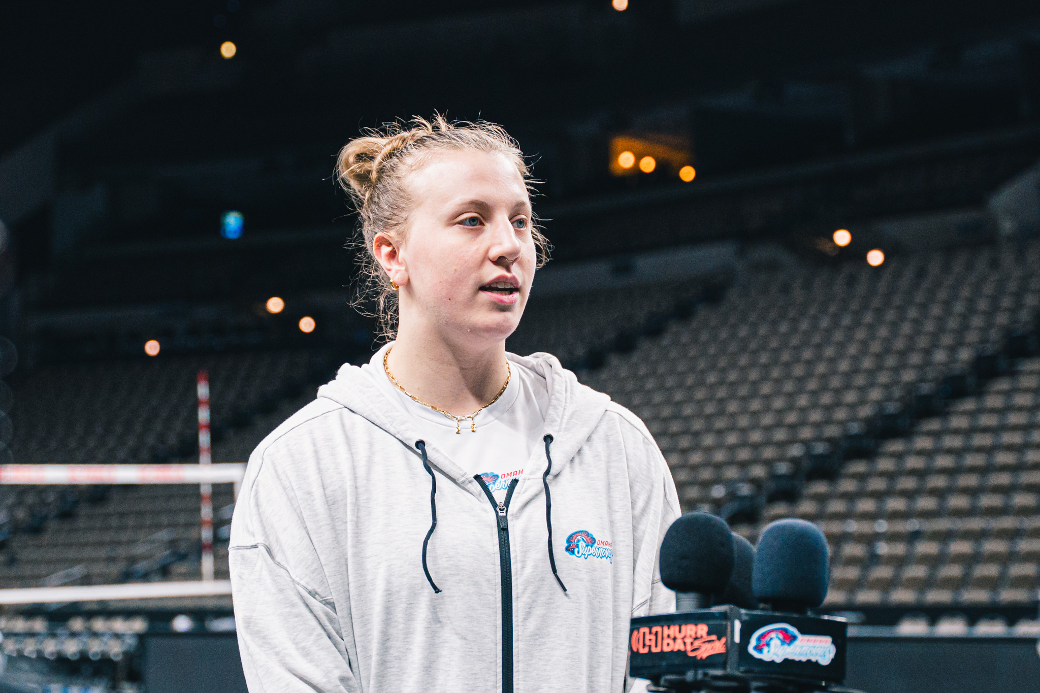 Supernovas Elise Goetzinger Press Conference